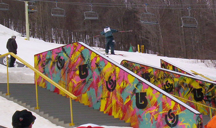 Vt Open- Rail Jam Qualifiers- Spin Onto Box.... SICKKKK