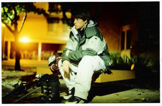 Waiting for my ride.