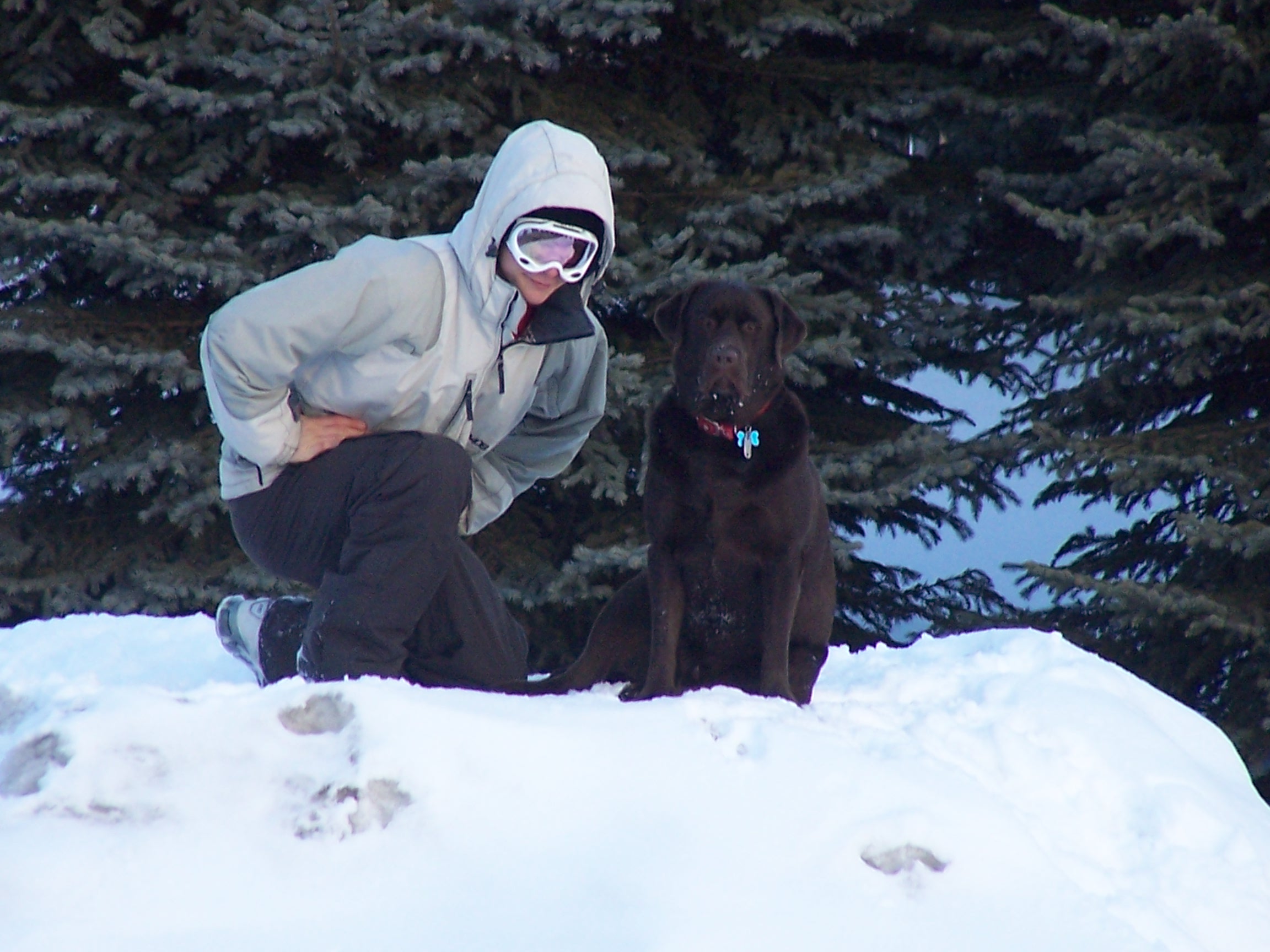 Waiting to go skiing
