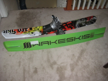 Wake skis THE DOPEST NEW THING