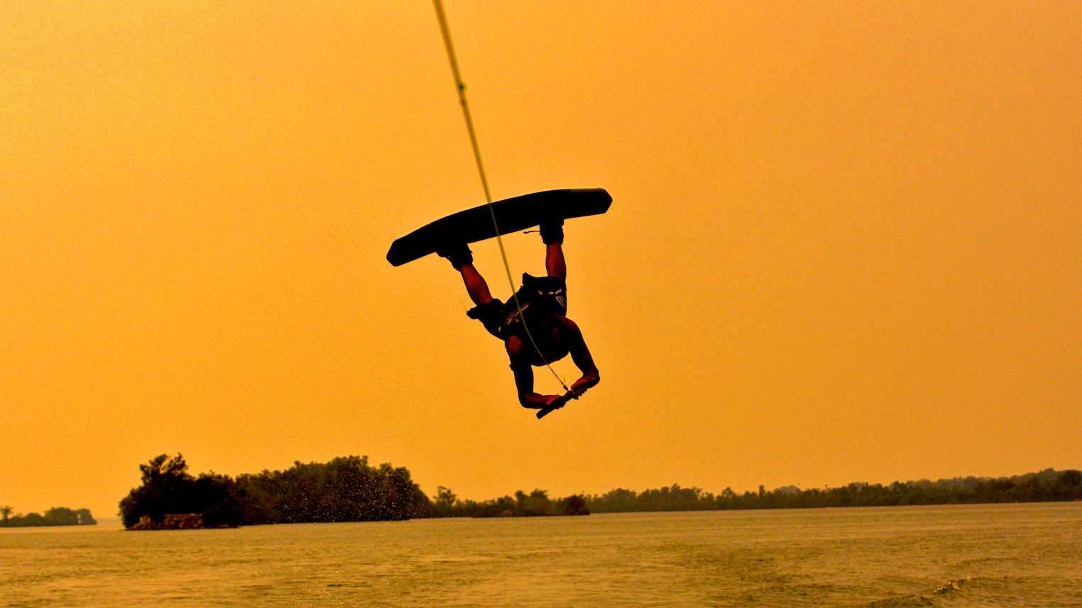 Wakeboard shot