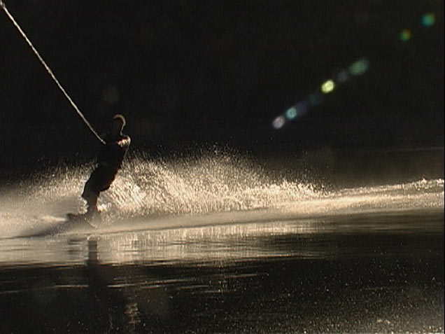 Wakeboarding on Glass