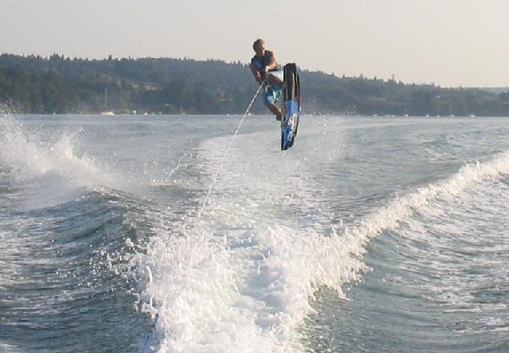 wakeboarding