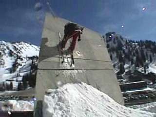 Wallride that a lot of people have hit and done way better than me but I still did it