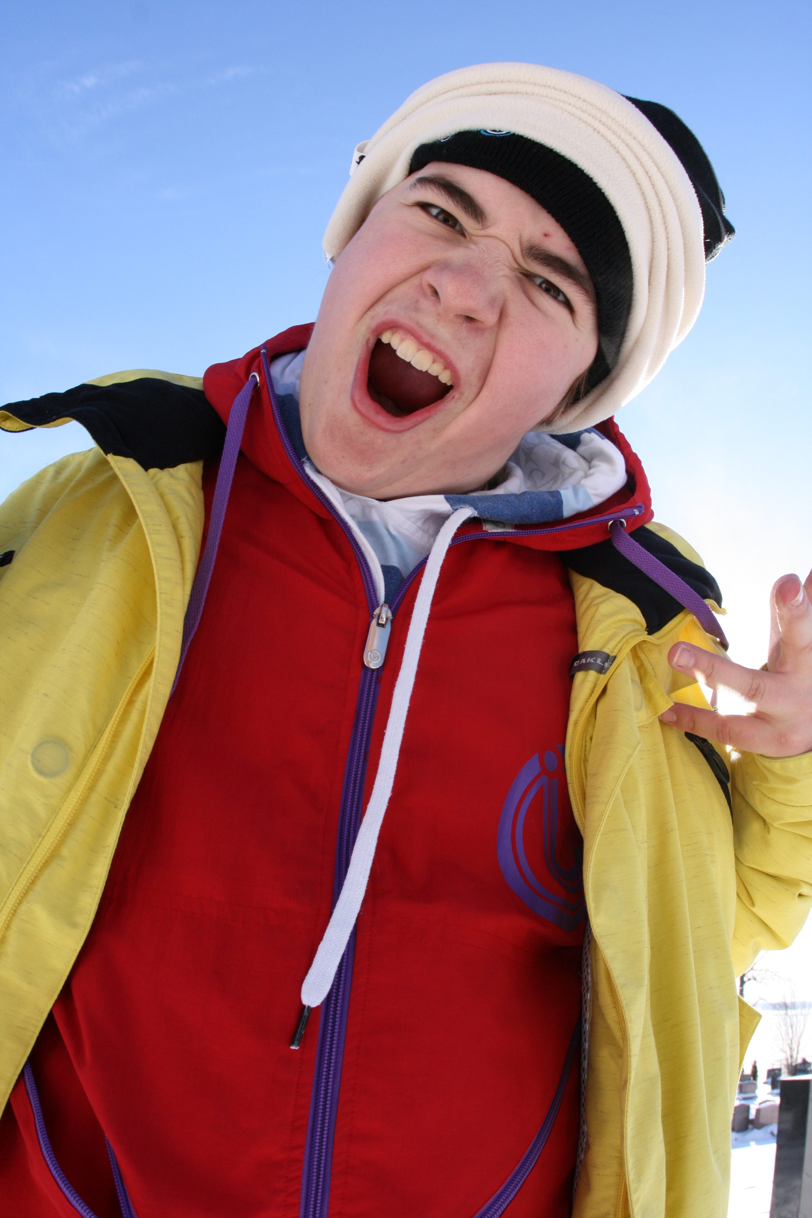 WAT SON? he said jiberish....