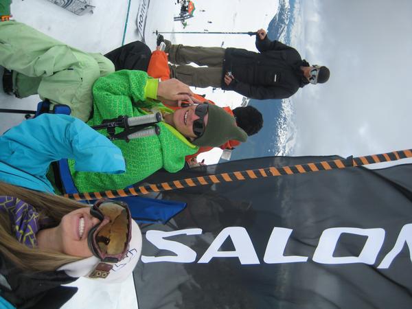 Watchin the event on the jump at Momentum with some diggers.