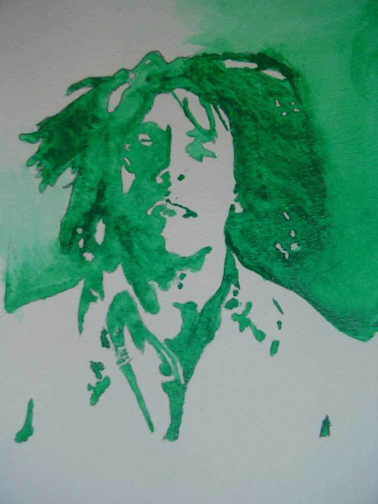 Water color BOB MARLEY