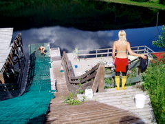 Water Jump in Norway