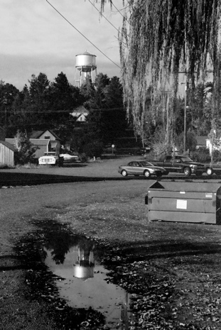 Water Tower Reflection