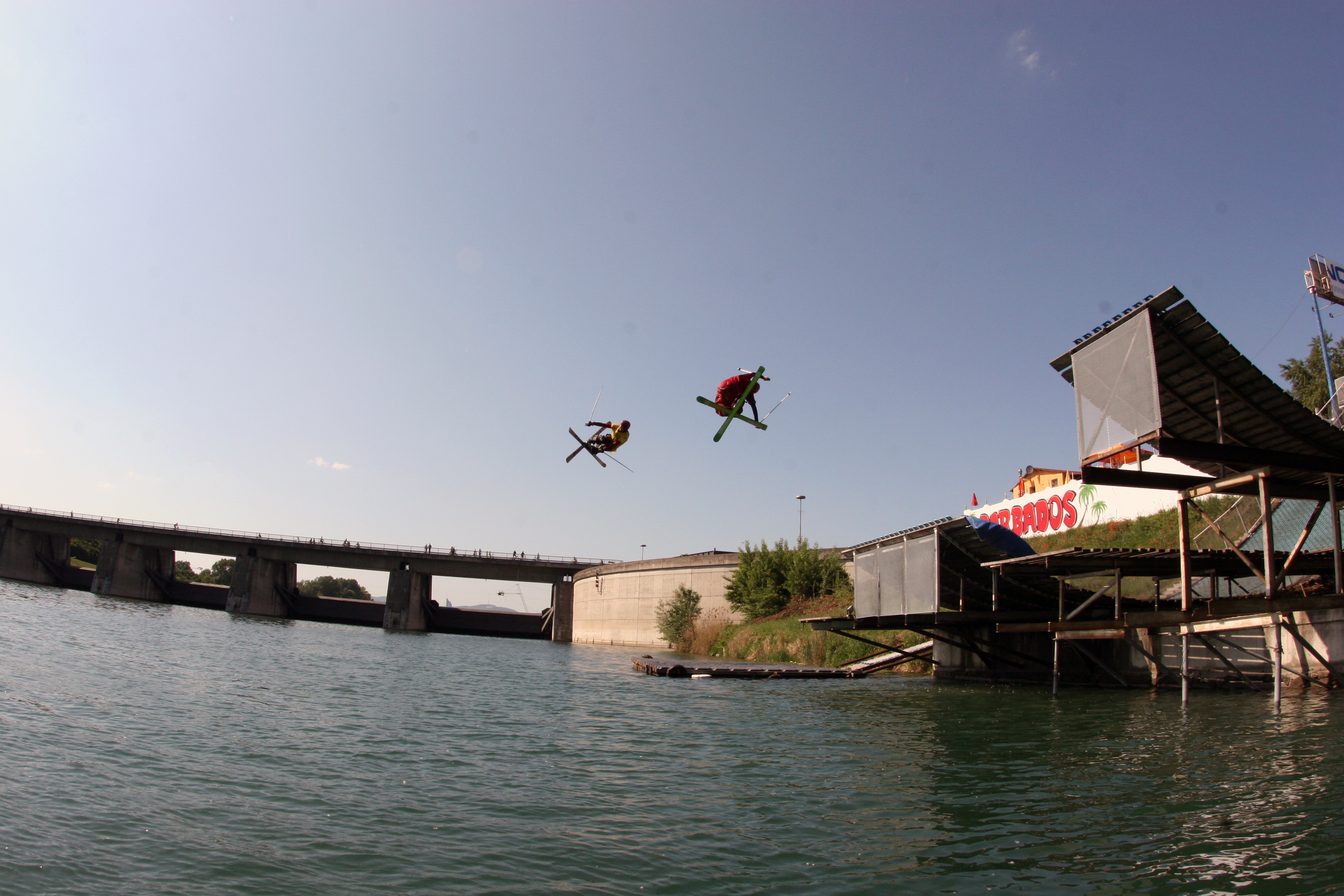 Waterramp Vienna - double the fun