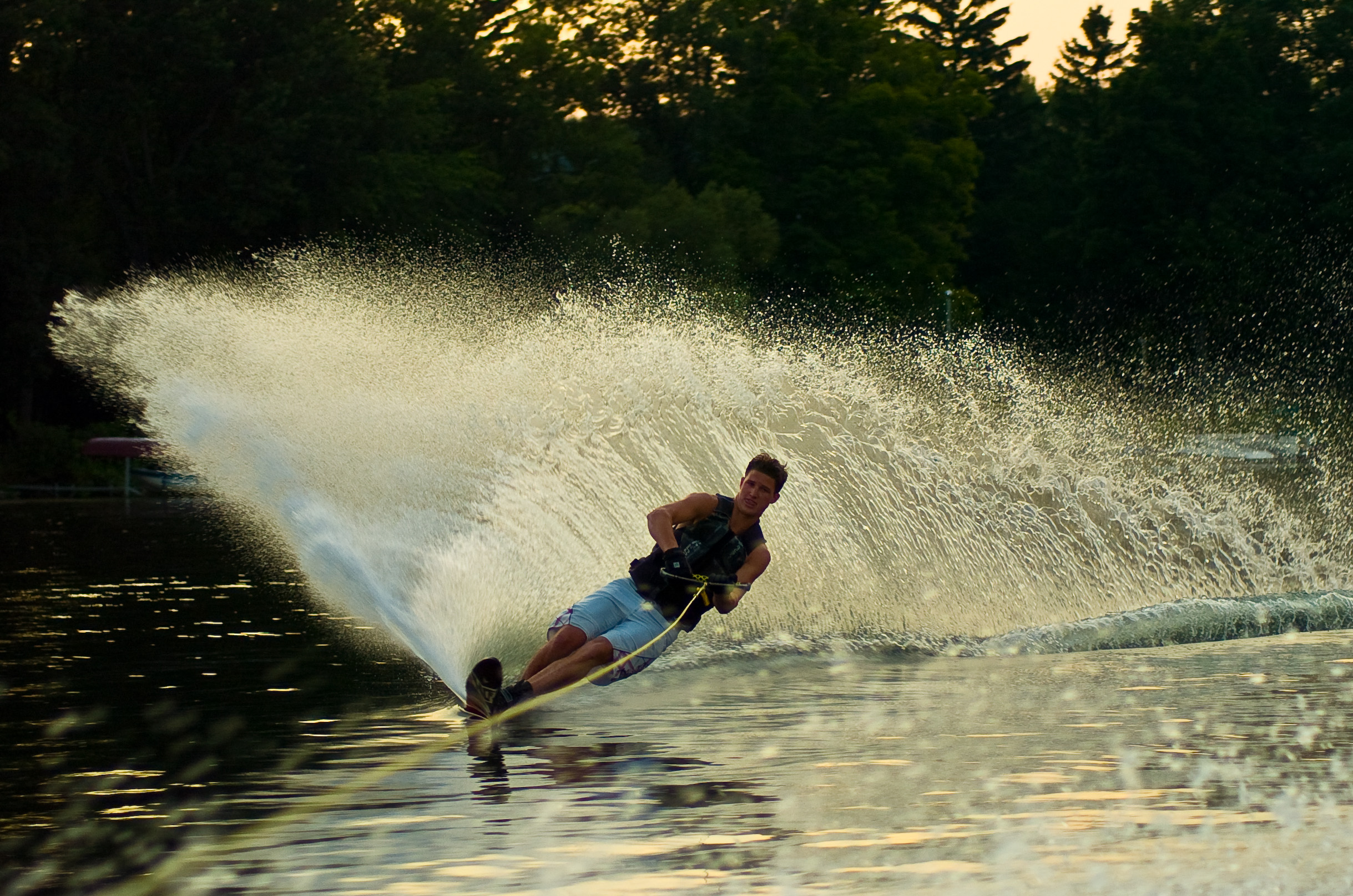 Waterskiing