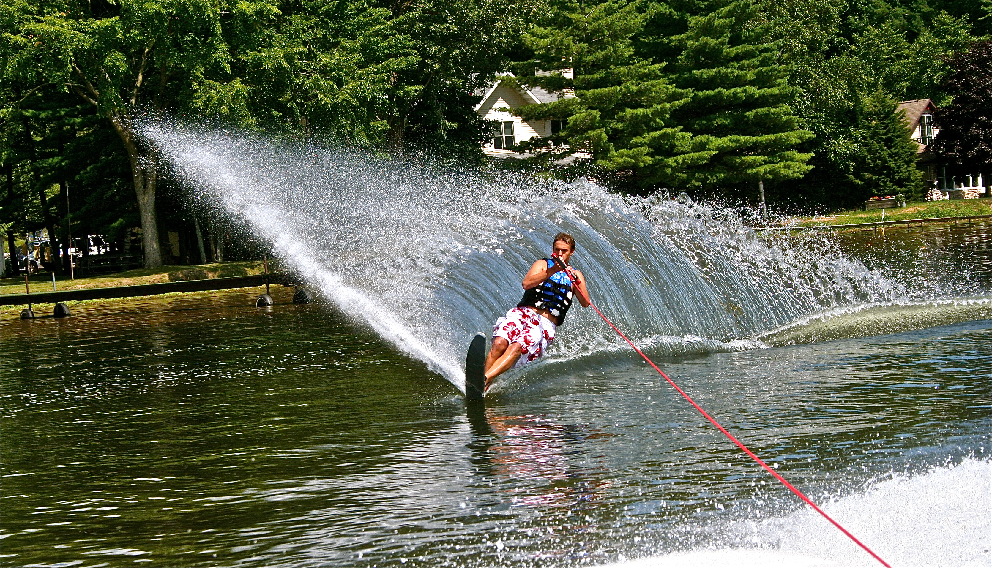 Waterskiing