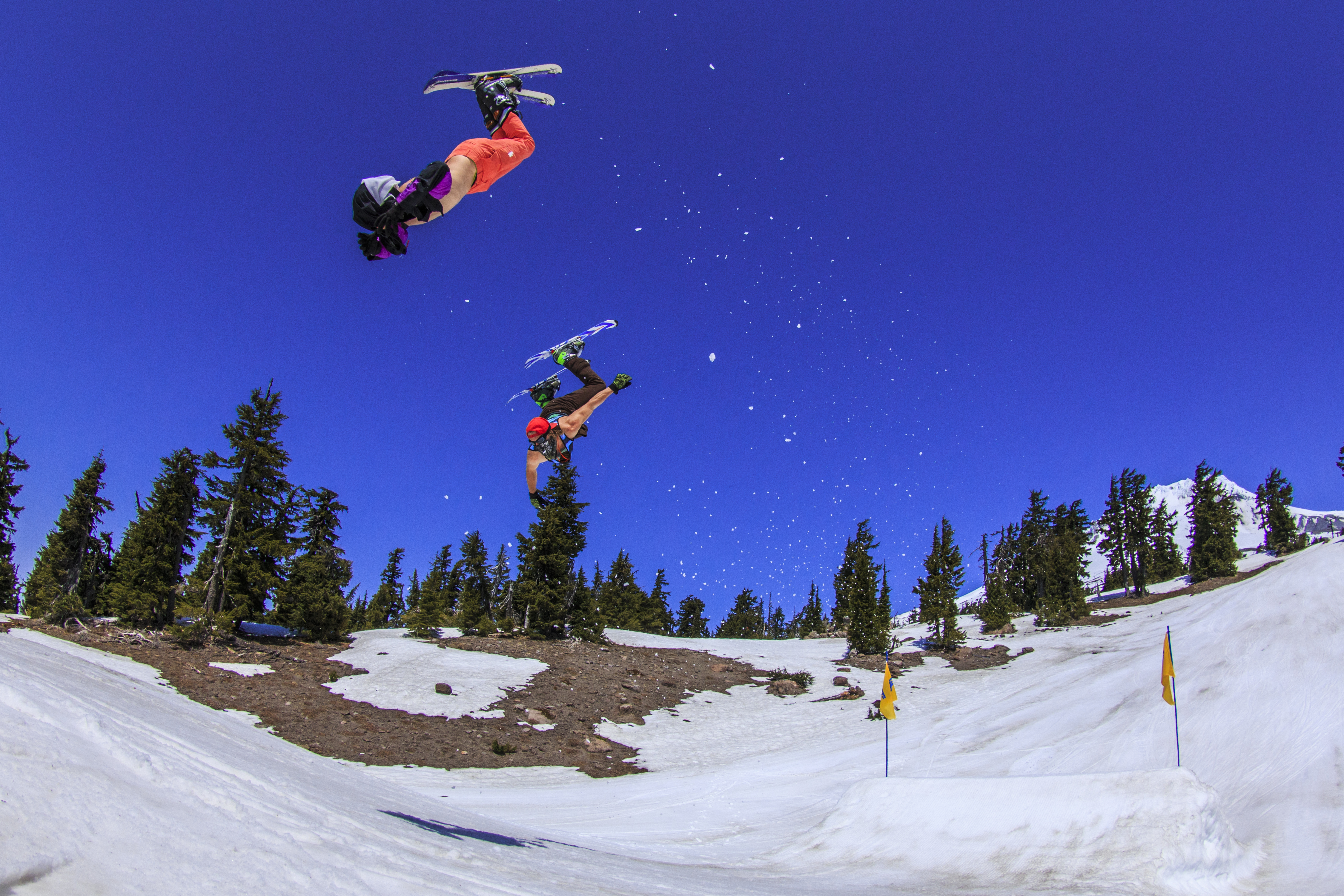 WCS Duo Ski Blade Backflips