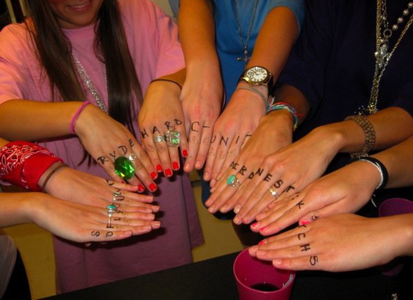 We came in tall tees