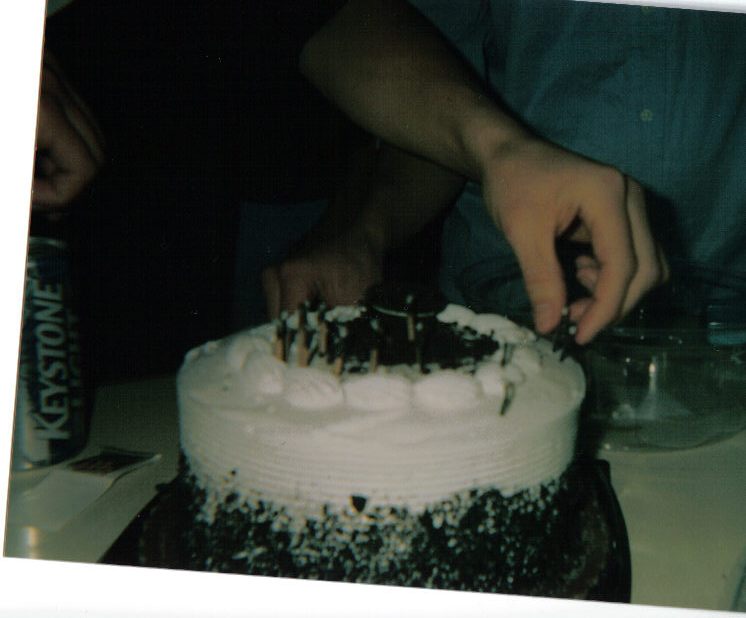 We didn't have candles