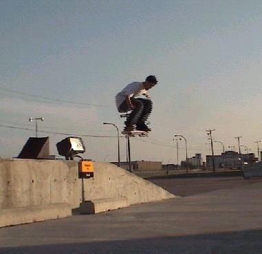 We found this spot on the way home from a road trip.