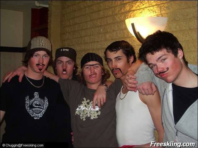 we got bored and there was a black jiffy pen just lyin around