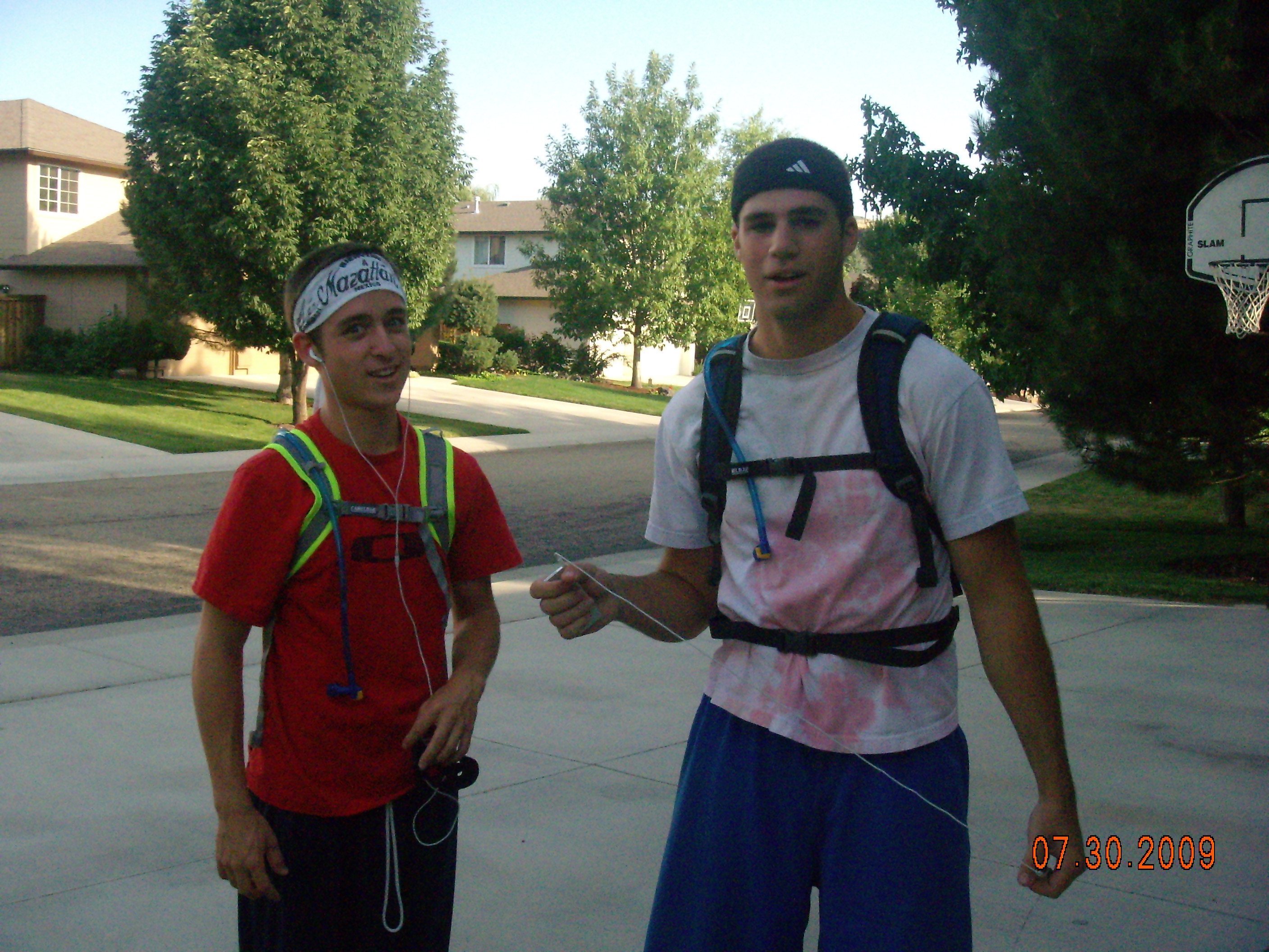 We ran up what we ski down