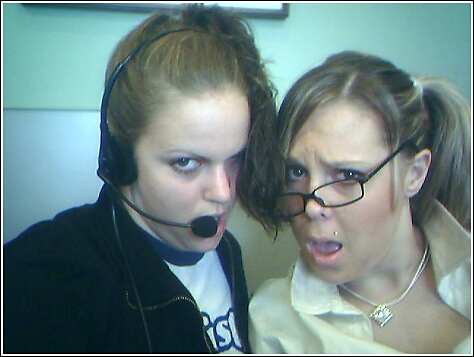 we were REALLY bored at work