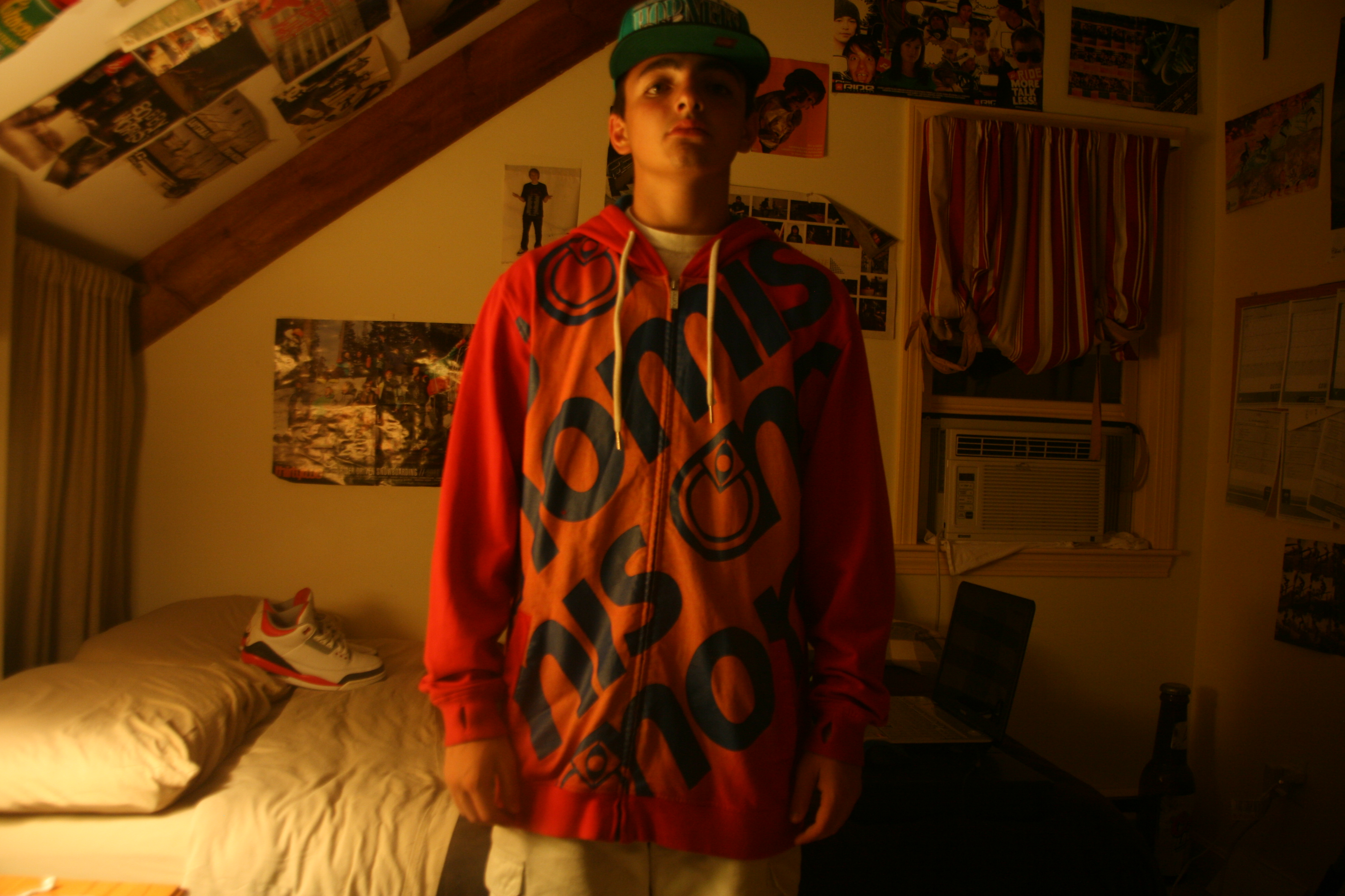 Wearing L Nomis Hoodie