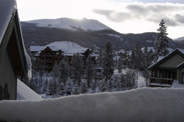 What a way to wake up