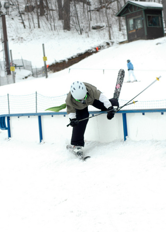 What happen when your ski catches on a switch up