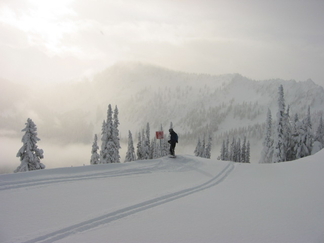What it looks like on a stevens pass POW DAY