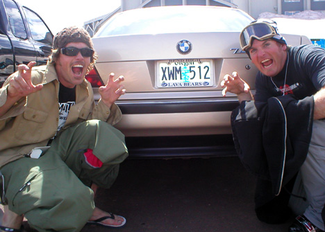 What the hell is a "Lava Bear" (check the plate holder)