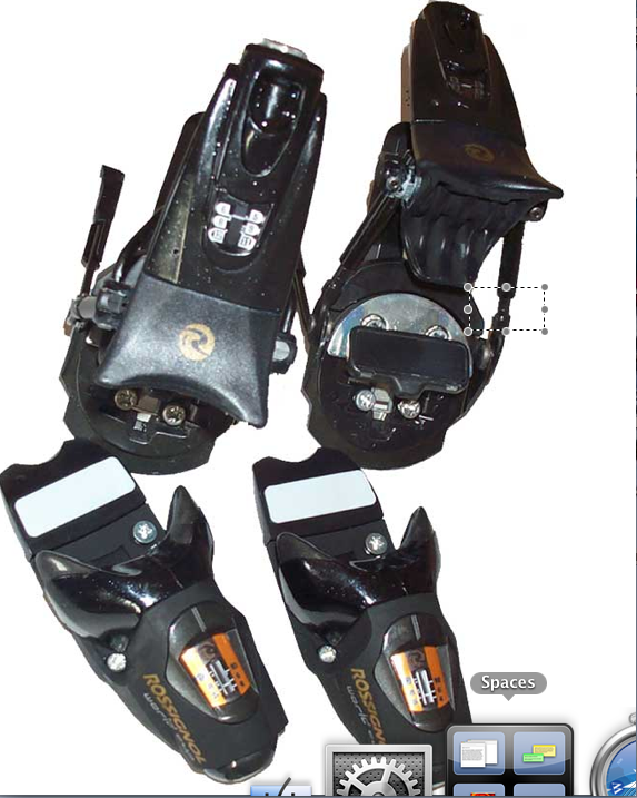 Where my heel piece is broken