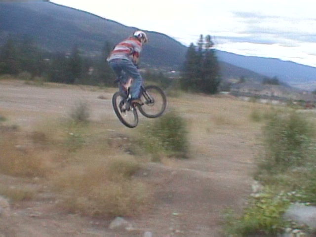 whiping out the jump