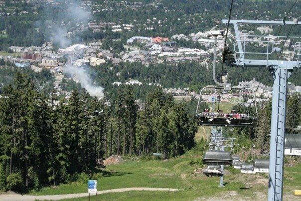 Whistler on Fire