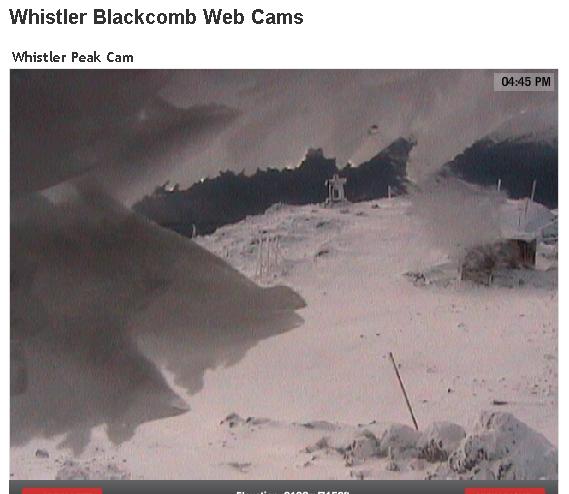 Whistler right now..i could pee.. im that excited.