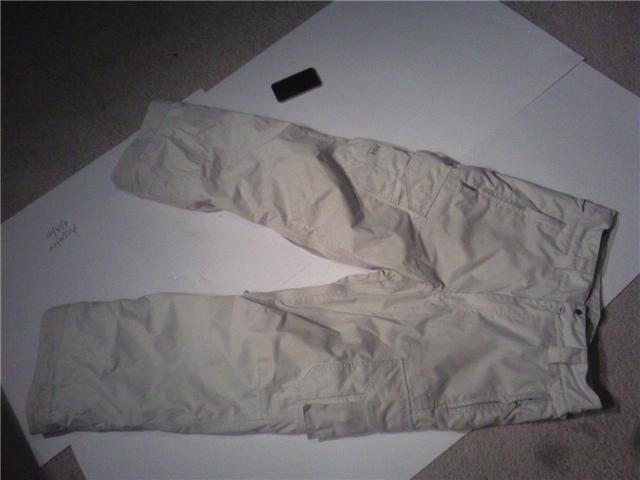 White HH pants size M