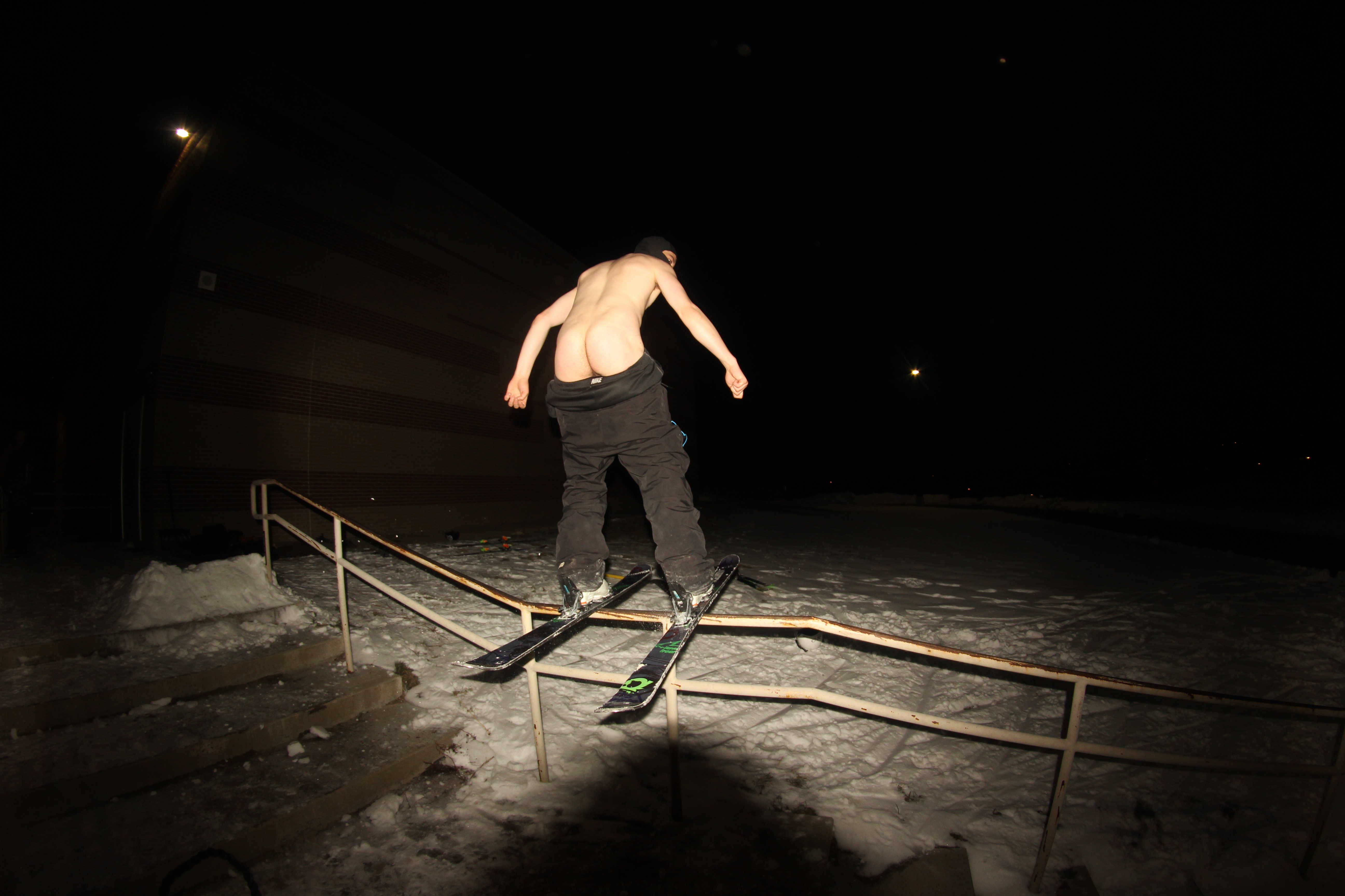 Who needs lights for urban when you have a full moon!