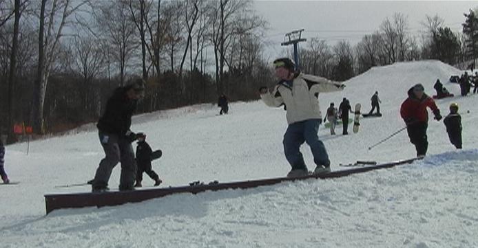 who needs skis, progression