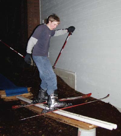 who needs snow to ski?