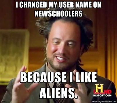 Why did I change my user name?