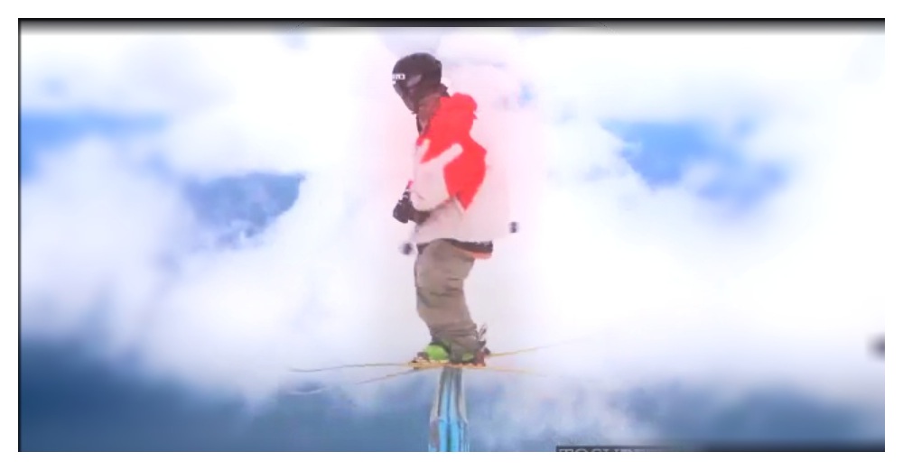 Windells in the air.