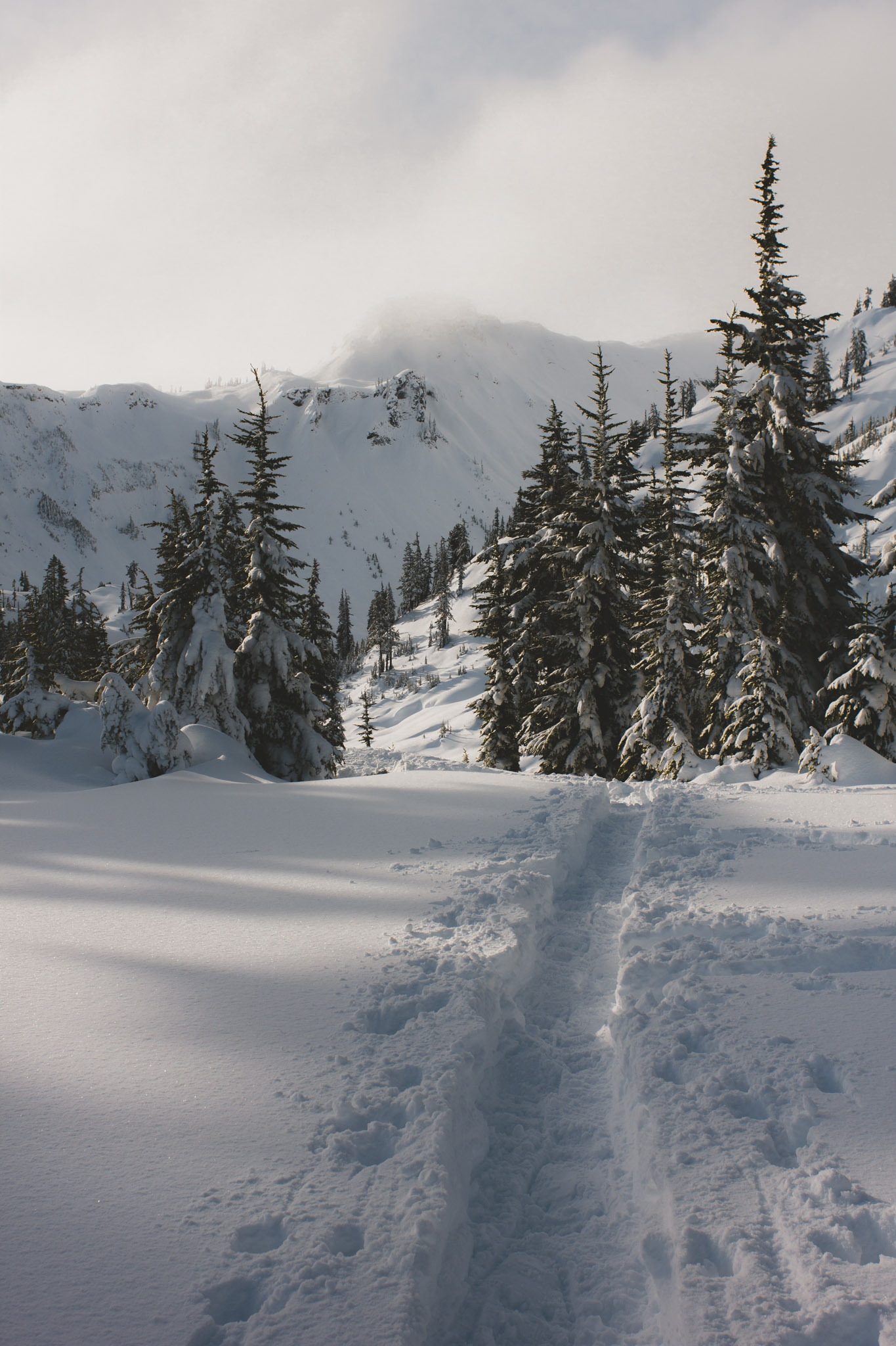 Winter has begun at Mount Baker ski area 
