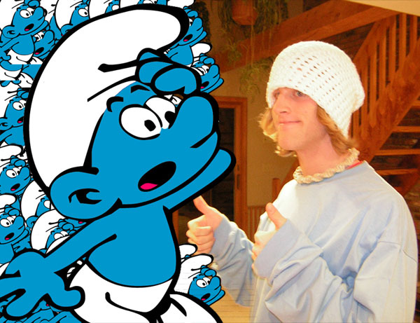 Witty smurf!!!