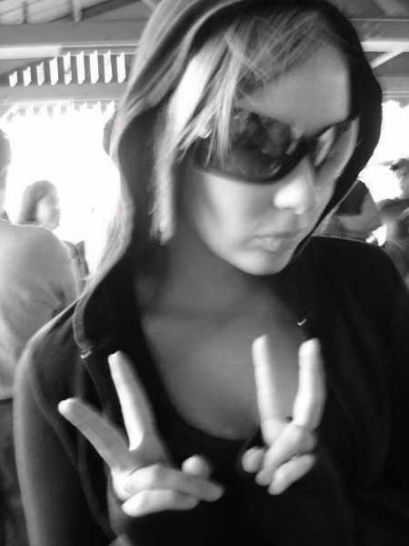 Wonderland..i look like an alien..