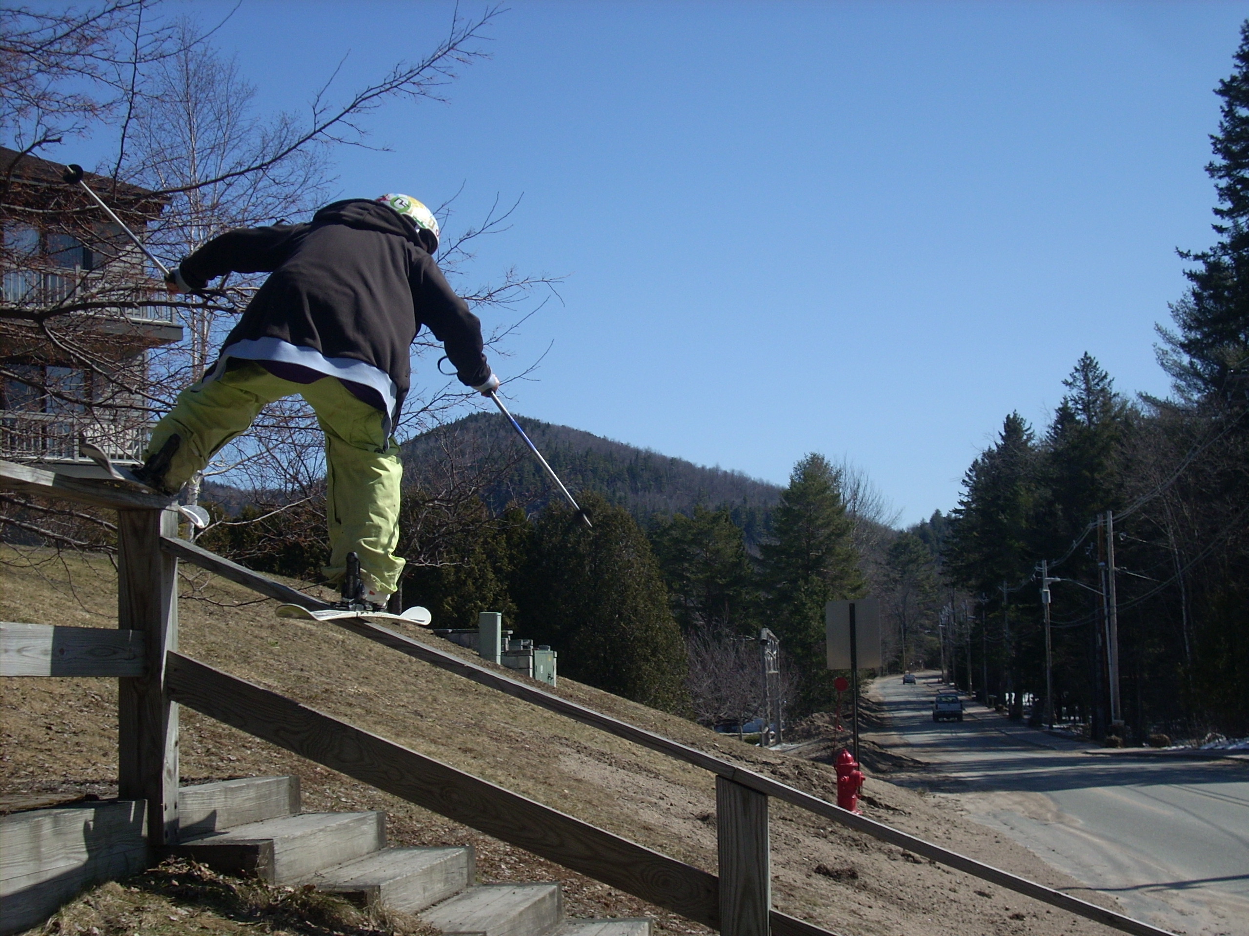 Wood dosent slide bad actually....