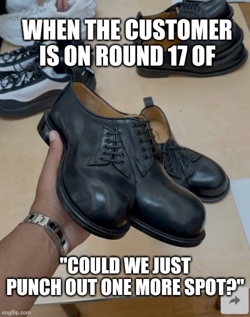 Working in a ski shop be like...