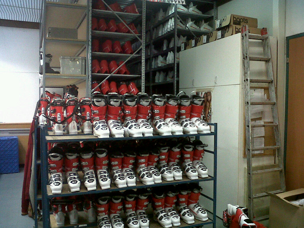 World Cup Boot Room at Atomic Austria