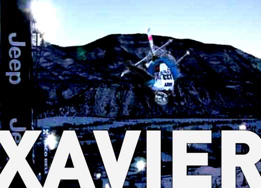 Xavier Bertoni at X Games Superpipe qualifiers