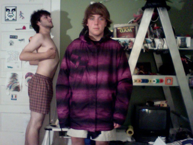 XL purple black orage baldwin jacket SALE