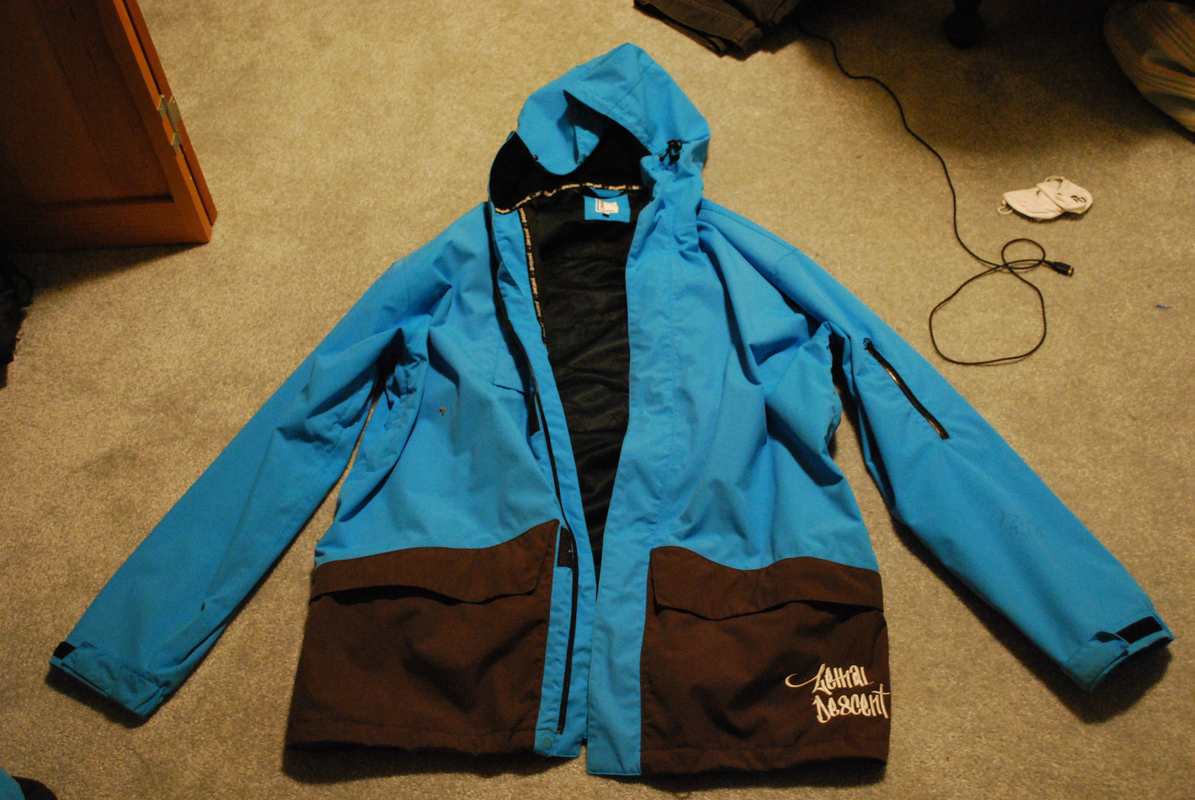 Xl Tall lethal descent blue/black