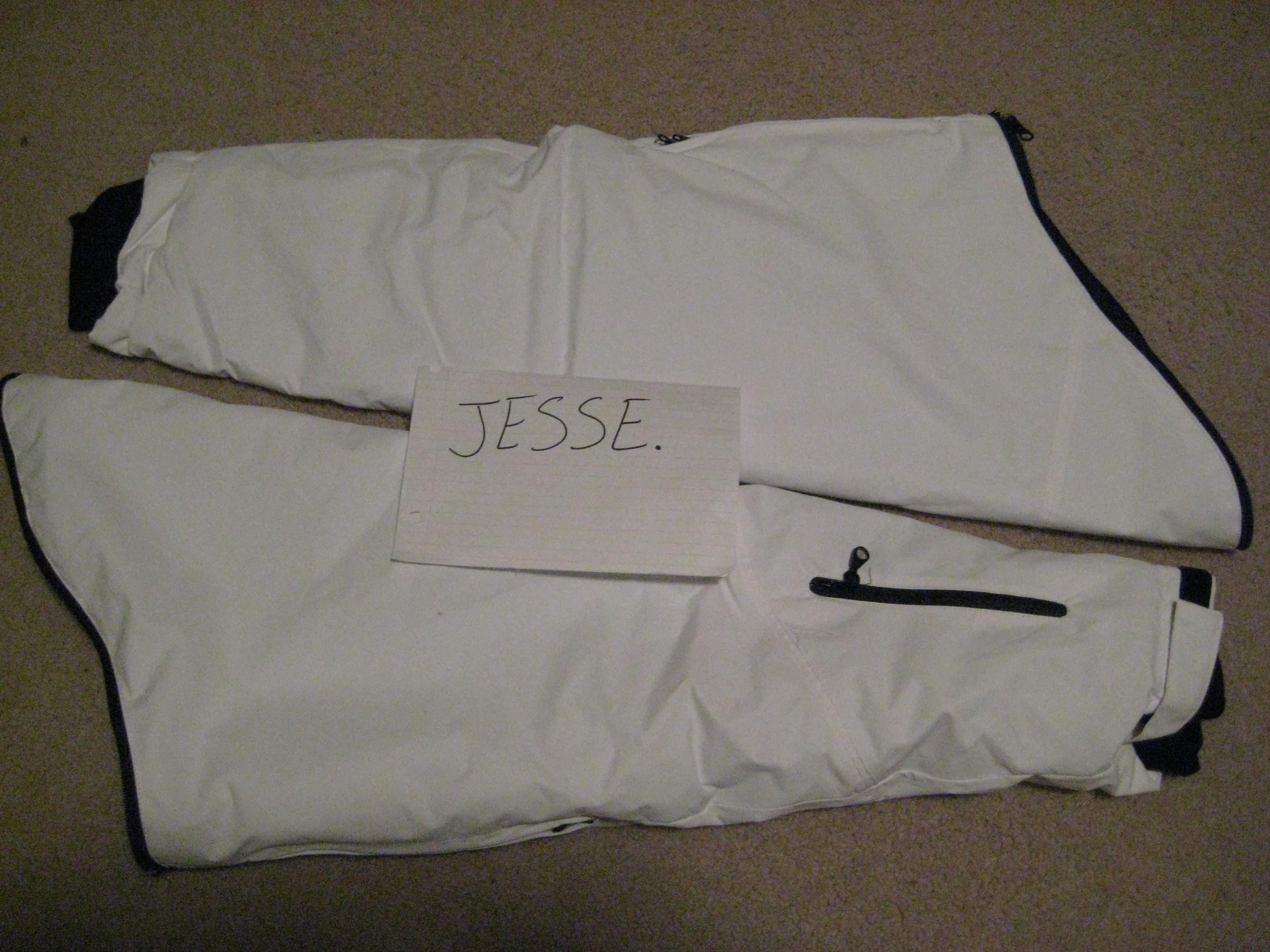 XL White First Drop Sleeves