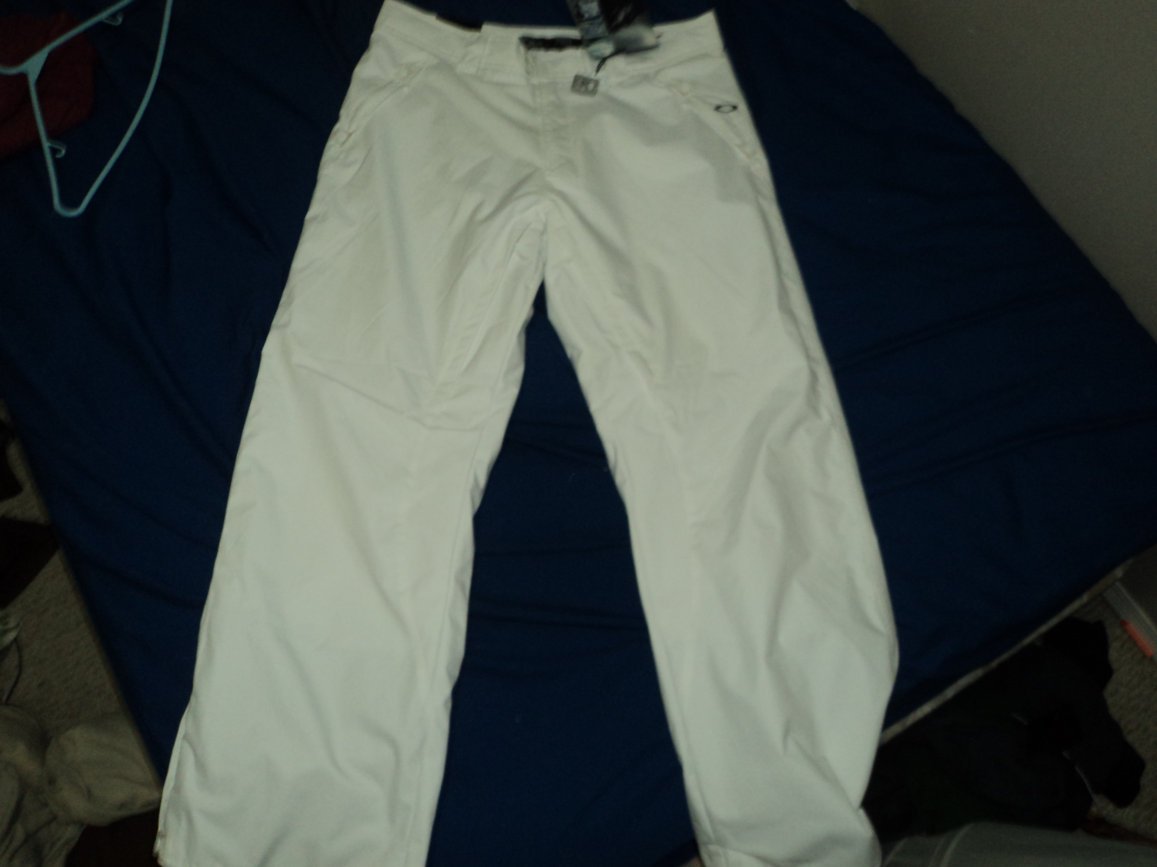 Xxl oakley white pant with tags