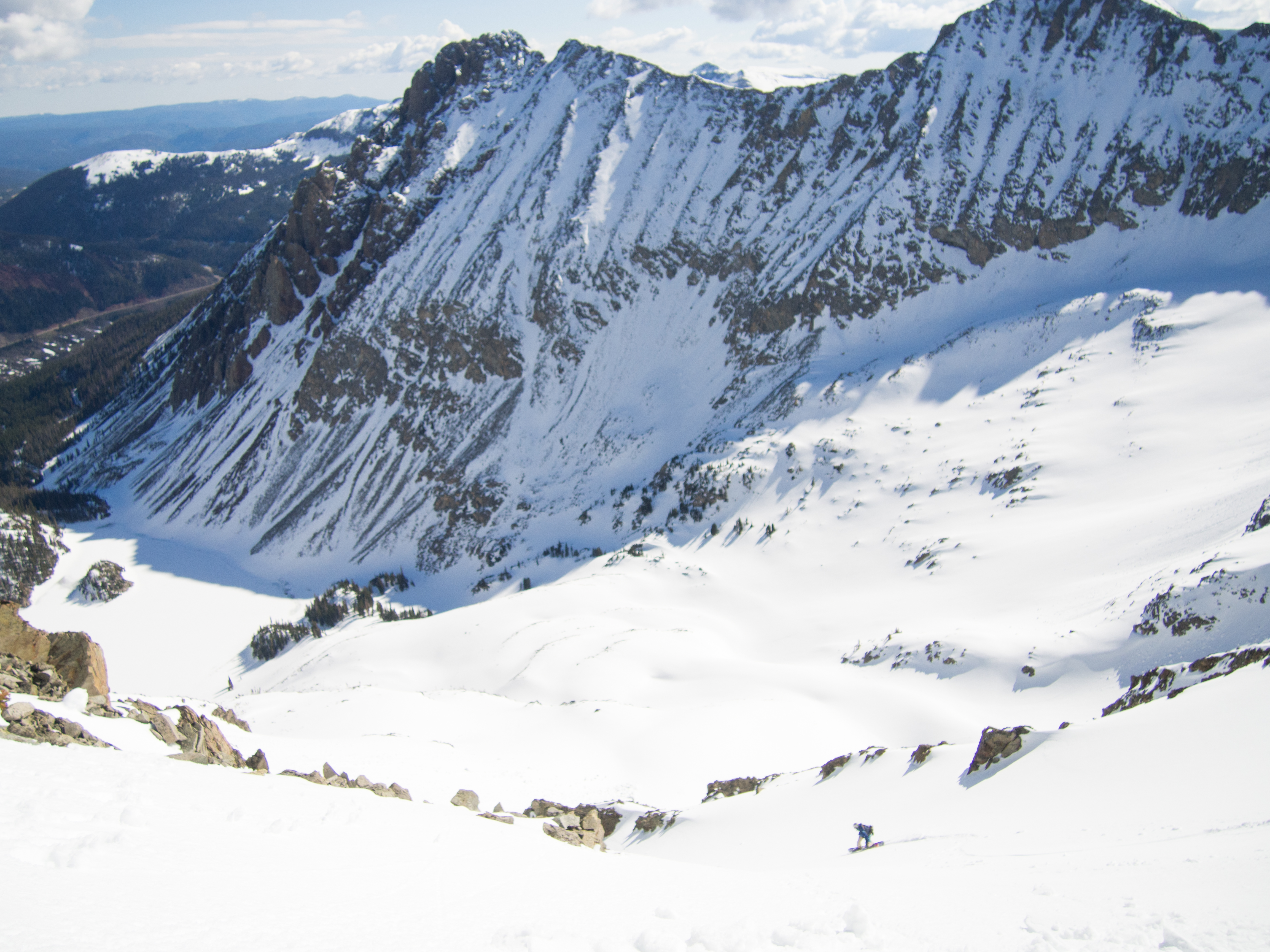 Y Couloir, Mt Mahler